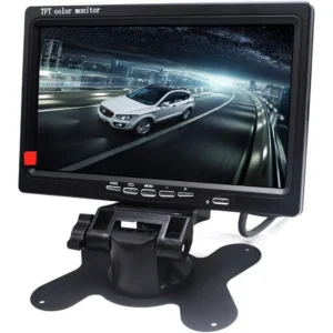 Padarsey 7 Inch LED Backlight TFT LCD Monitor for Car Rearview Cameras, Car DVD, Serveillance Camera, STB, Satellite Receiver and Other Video Equipment